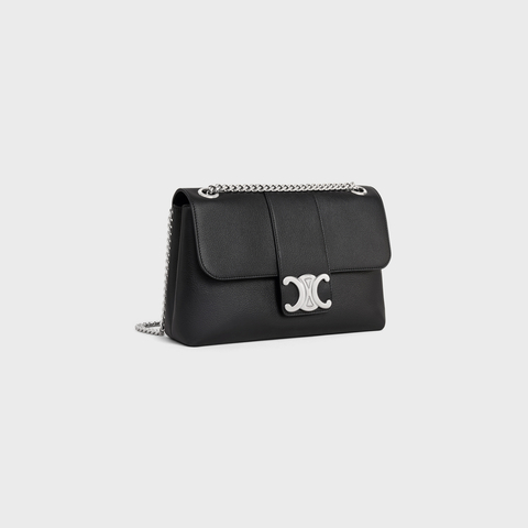 MEDIUM CELINE VICTOIRE BAG IN SUPPLE CALFSKIN BLACK - Image 2